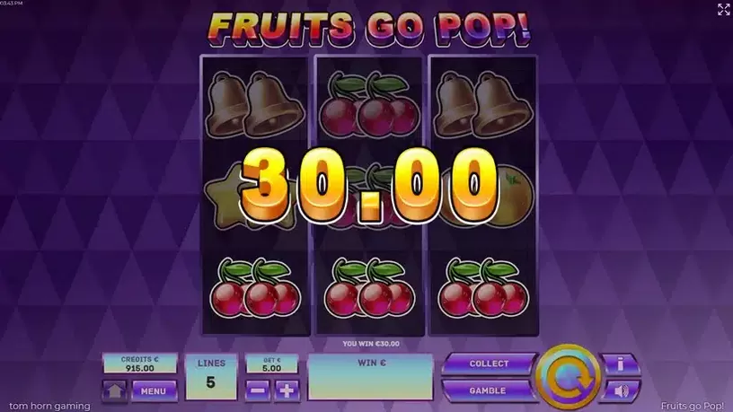 Fruits go Pop! slot screenshot 3