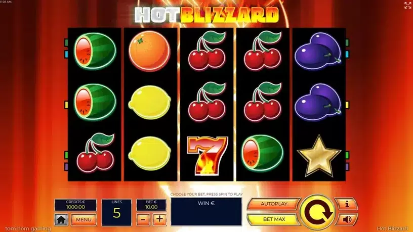 Hot Blizzard slot screenshot 1