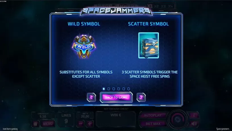 Space Jammers slot screenshot 4