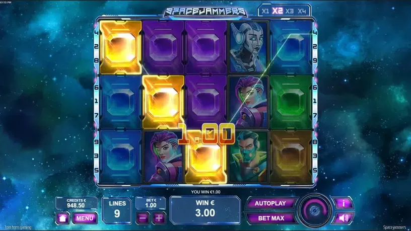 Space Jammers slot screenshot 1