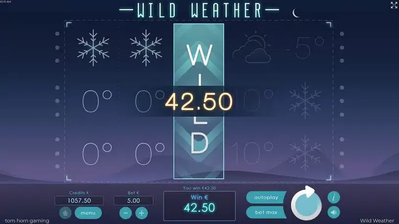 Wild Weather slot screenshot 3