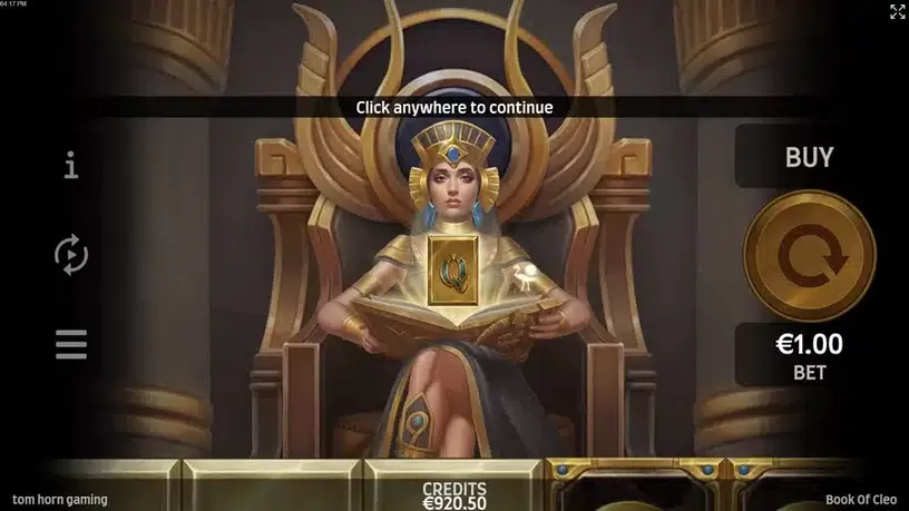 Book of Cleo slot screenshot 4