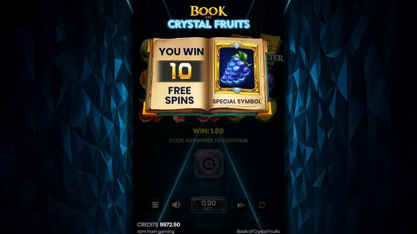 Book of Crystal Fruits slot screenshot 3
