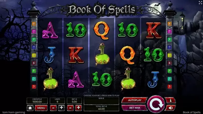 Books of Spells slot screenshot 1