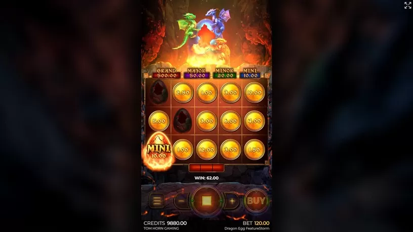 Dragon Egg slot screenshot 5