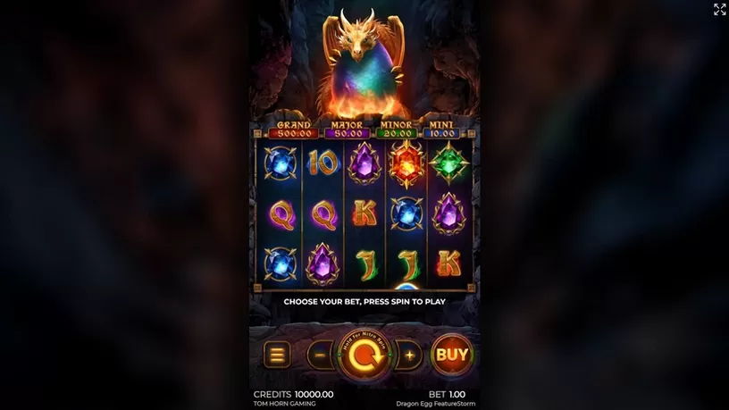 Dragon Egg slot screenshot 1