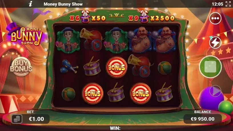 Money Bunny Show slot screenshot 3
