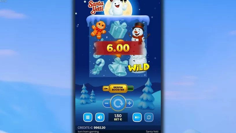 Santa Yetti slot screenshot 4
