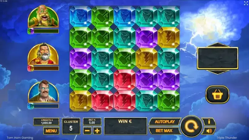 Triple Thunder slot screenshot 1