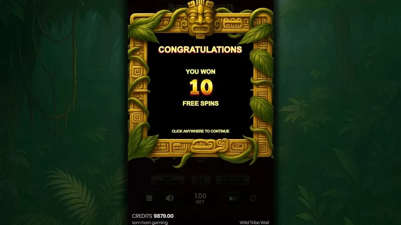 Wild Tribe Wall slot screenshot 3