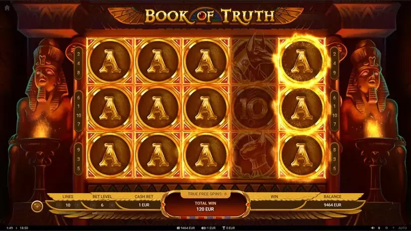 Book of Truth slot screenshot 4