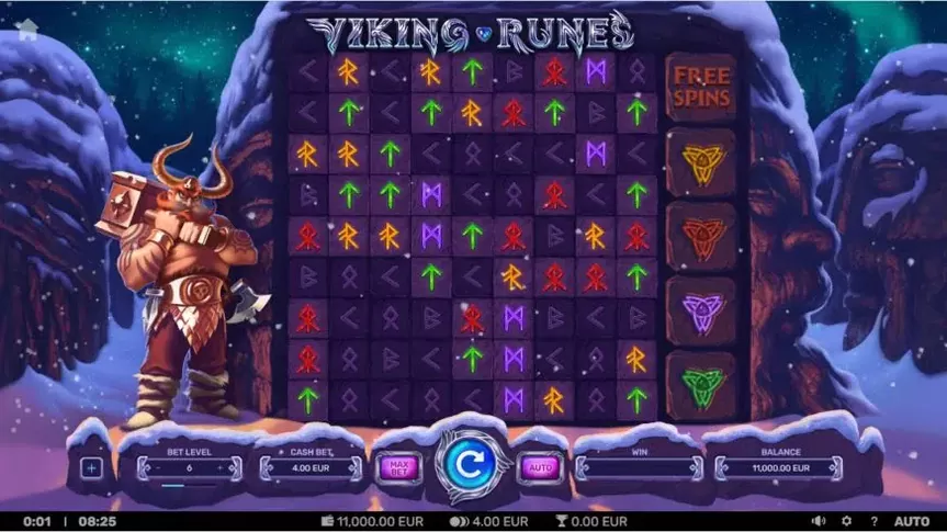 Viking Runes slot screenshot 1