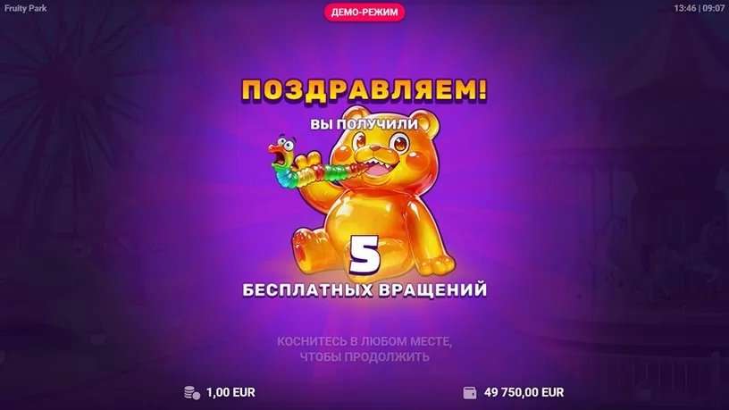 Fruity Park slot screenshot 3