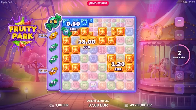 Fruity Park slot screenshot 5