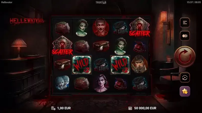 Hellevator slot screenshot 1