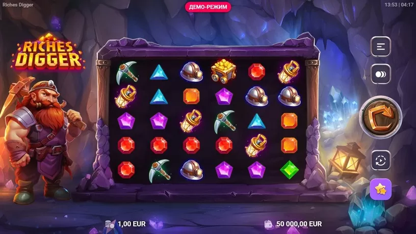 Riches Digger slot screenshot 1