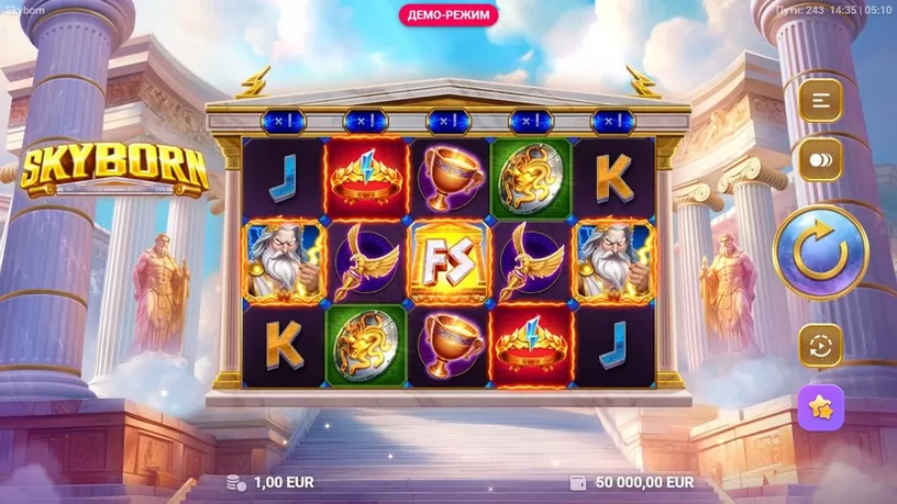 Skyborn slot screenshot 1