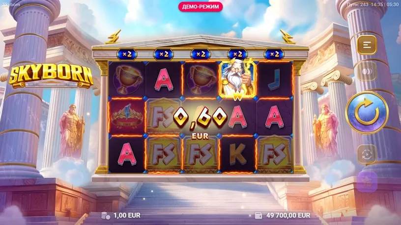 Skyborn slot screenshot 2