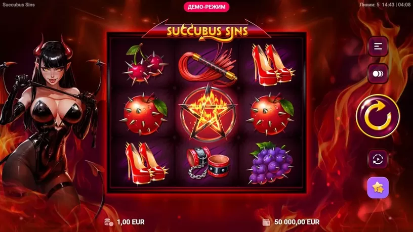 Succubus Sins slot screenshot 1
