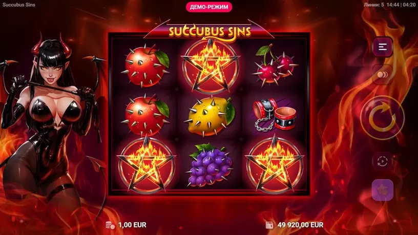 Succubus Sins slot screenshot 2