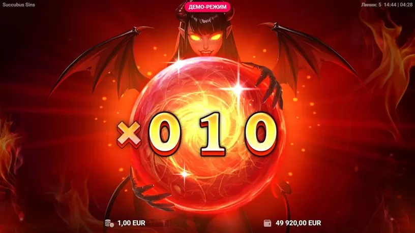 Succubus Sins slot screenshot 3