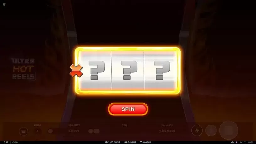 Ultra Hot Reels slot screenshot 2