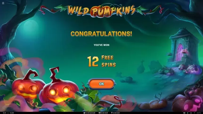 Wild Pumpkins slot screenshot 3