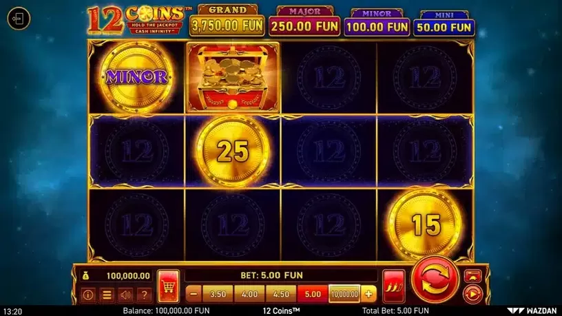 12 Coins™ slot screenshot 1