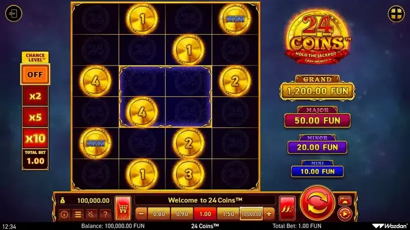 24 Coins™ slot screenshot 1