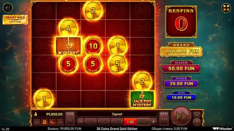 30 Coins Grand Gold Edition slot screenshot 4