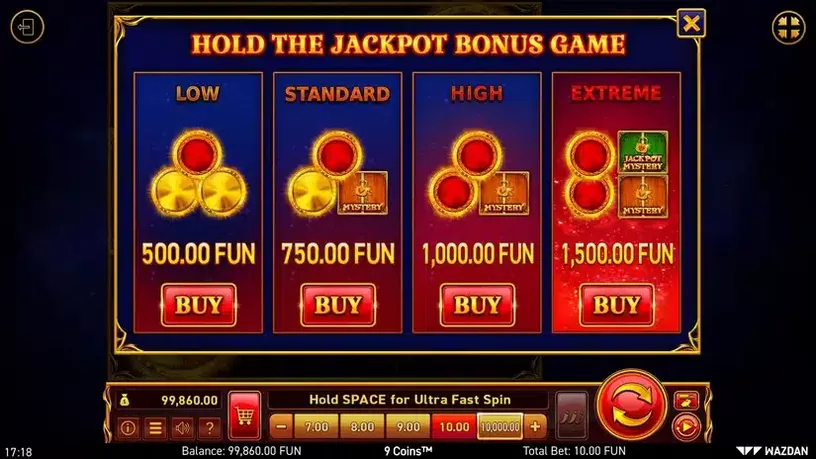 9 Coins™ slot screenshot 2