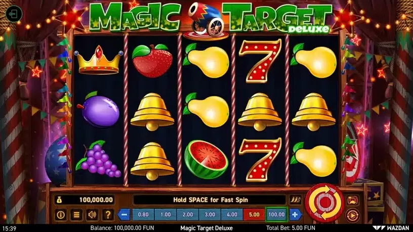Magic Target Deluxe slot screenshot 1
