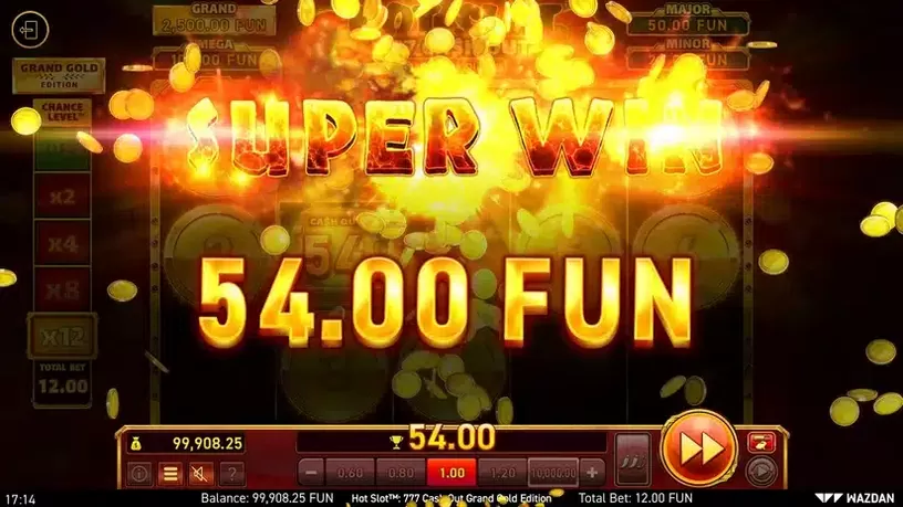 Hot Slot™: 777 Cash Out Grand Gold Edition slot screenshot 5