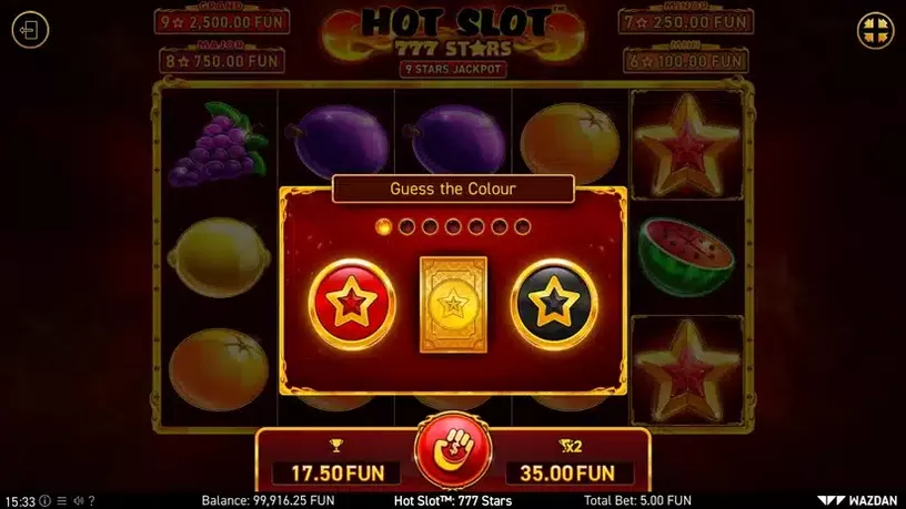 Hot Slot™: 777 Stars slot screenshot 4