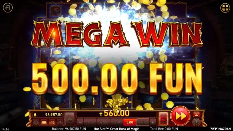 Hot Slot™: Great Book of Magic slot screenshot 6