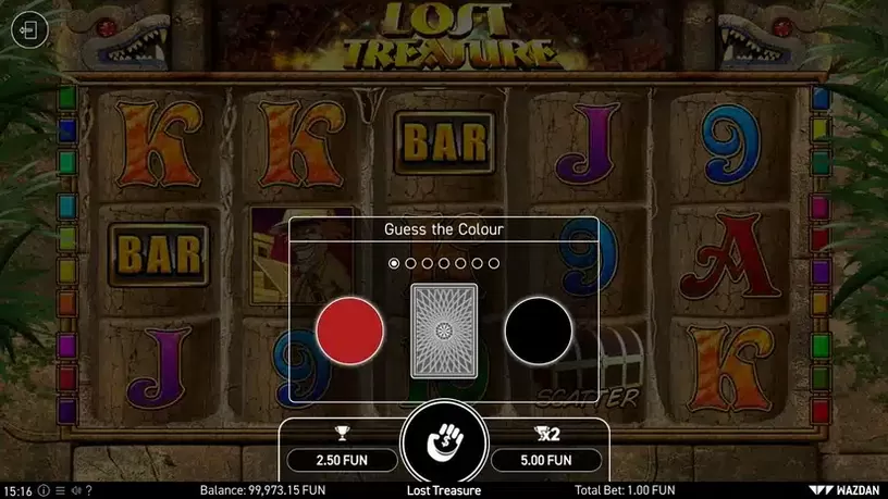 Lost Treasure (Wazdan) slot screenshot 4