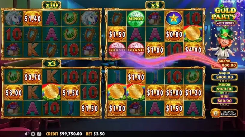 Gold Party 2 After Hours slot screenshot 5