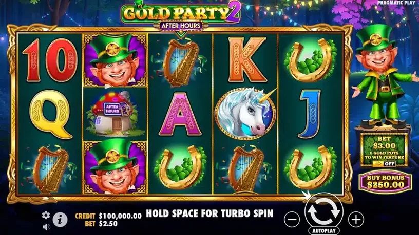 Gold Party 2 After Hours slot screenshot 1