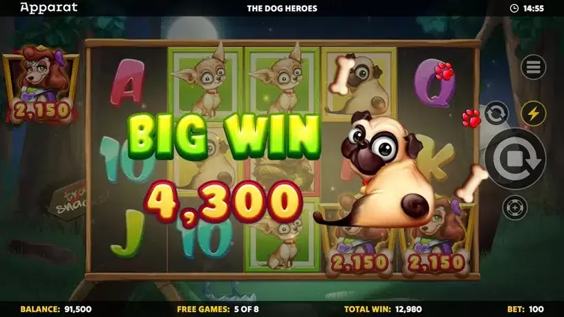 The Dog Heroes slot screenshot 6