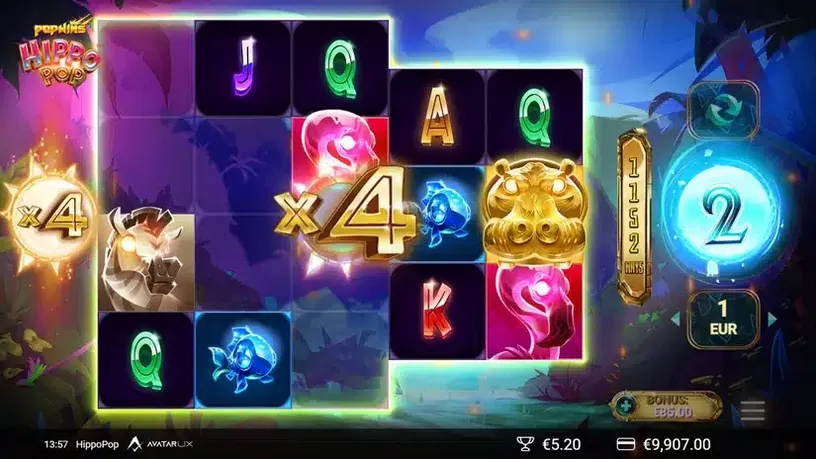 HippoPop slot screenshot 6