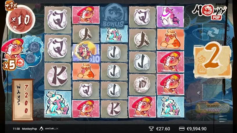 MonkeyPop slot screenshot 7