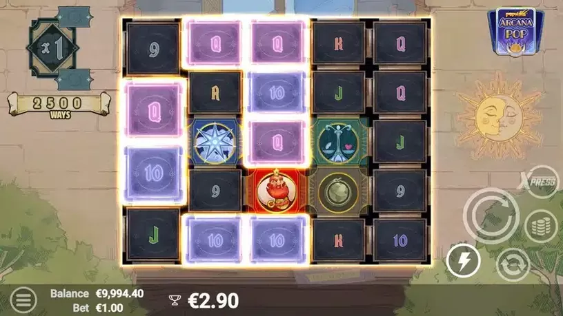 ArcanaPop slot screenshot 2