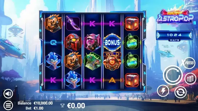 AstroPop slot screenshot 1