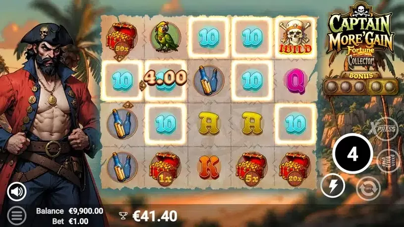 Captain More’Gain slot screenshot 5