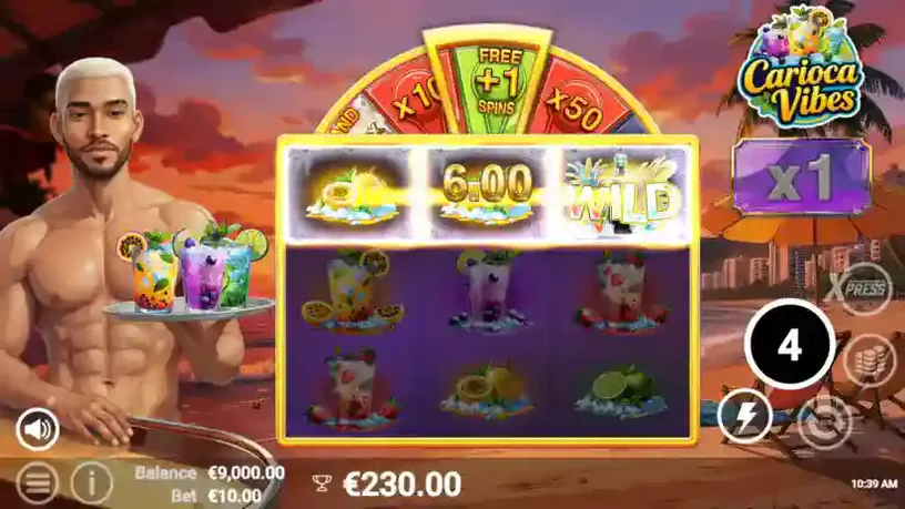 Carioca Vibes slot screenshot 2