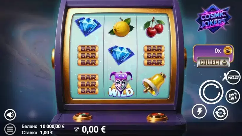 Cosmic Jokers slot screenshot 1