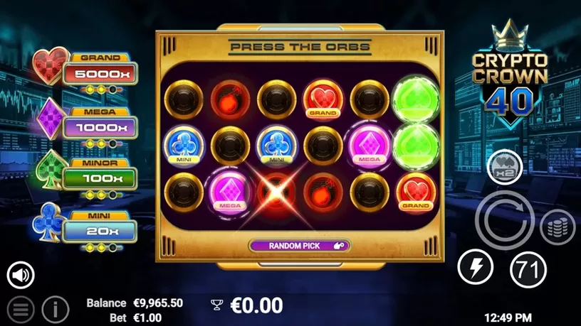 Crypto Crown 40 slot screenshot 5