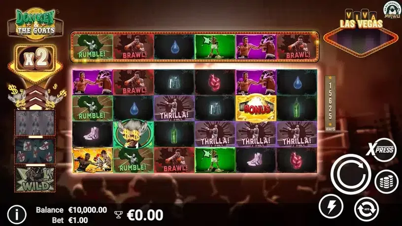 DonKey & the GOATS slot screenshot 1