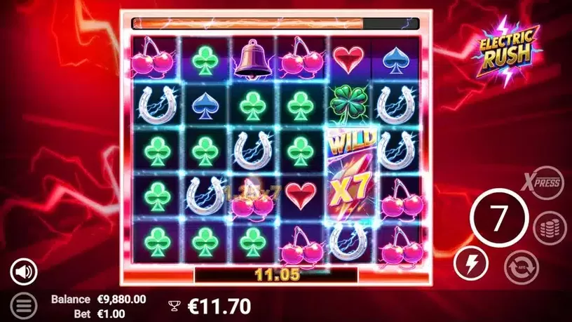 Electric Rush slot screenshot 5