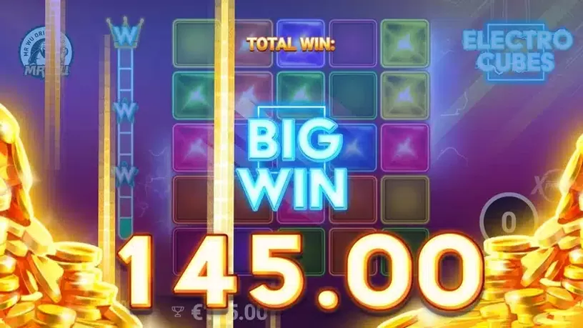 Electro Cubes slot screenshot 6